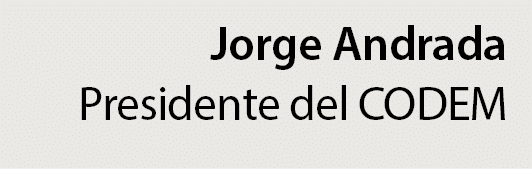 Jorge Andrada Presidente del CODEM