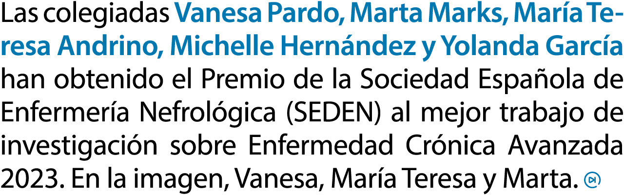 Las colegiadas Vanesa Pardo, Marta Marks, Mar a Teresa Andrino, Michelle Hern ndez y Yolanda Garc a han obtenido el P...