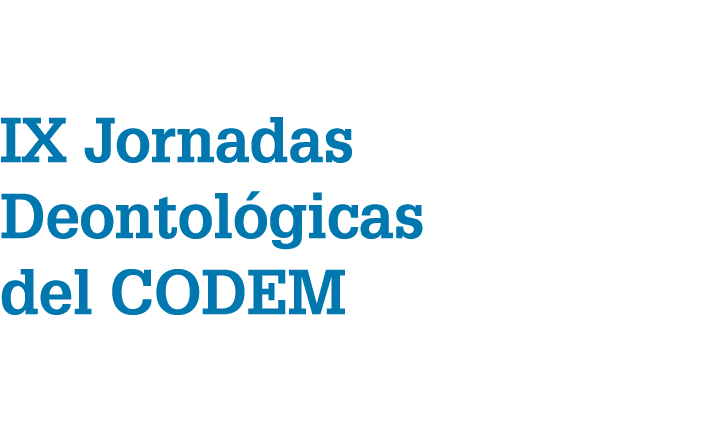 IX Jornadas Deontol gicas del CODEM