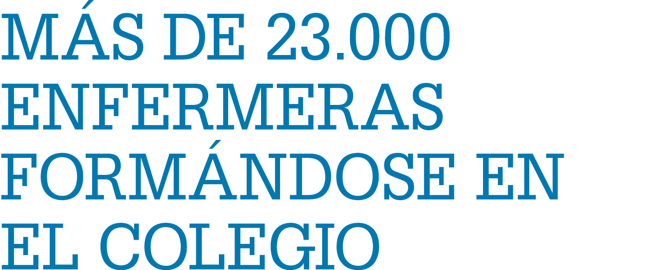 M s de 23.000 enfermeras Form ndose en el colegio