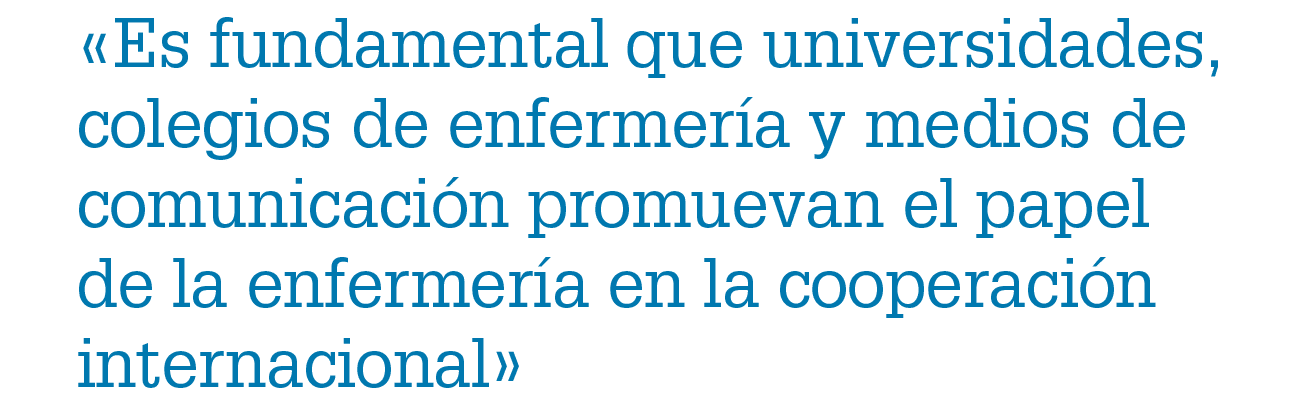 «Es fundamental que universidades, colegios de enfermer a y medios de comunicaci n promuevan el papel de la enfermer ...