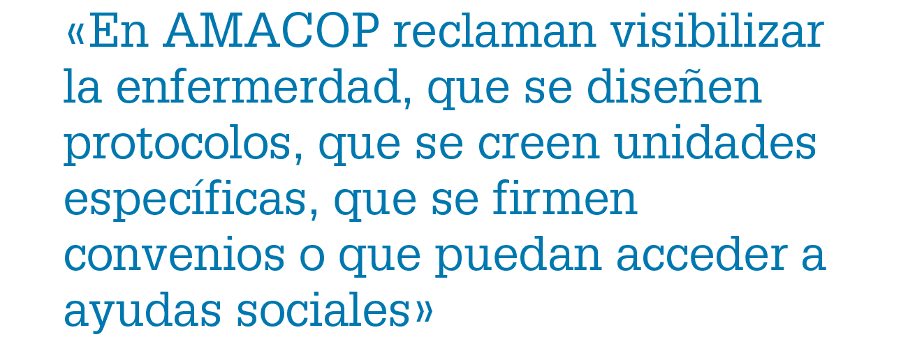 «En AMACOP reclaman visibilizar la enfermerdad, que se dise en protocolos, que se creen unidades espec ficas, que se ...