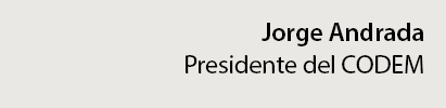 Jorge Andrada Presidente del CODEM